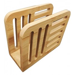 Porta Guardanapos 15cm Bambu Ecokitchen